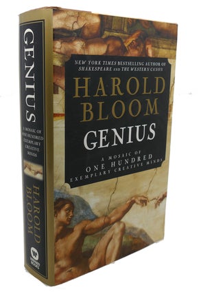 Item #106859 GENIUS : A Mosaic of One Hundred Exemplary Creative Minds. Harold Bloom