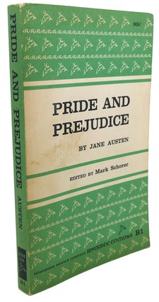 Item #107419 PRIDE AND PREJUDICE. Jane Austen