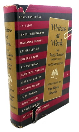Item #107531 WRITERS AT WORK : The Paris Review Interviews, Second Series. Van Wyck Brooks...