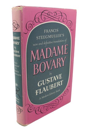 Item #107843 MADAME BOVARY : Patterns of Provincial Life. Gustave Flaubert