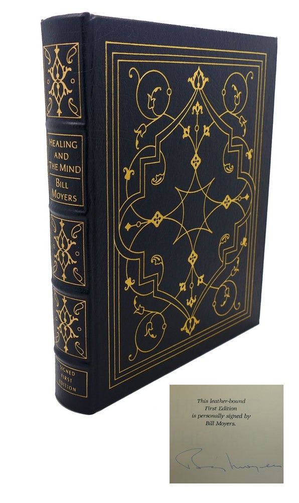 Item #108139 HEALING AND THE MIND Signed Easton Press. Bill Moyers.