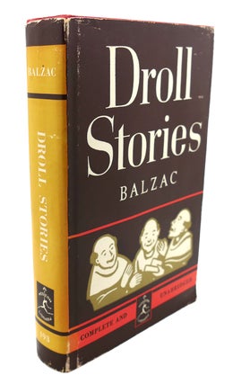 Item #108437 DROLL STORIES. Honore De Balzac
