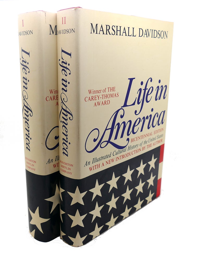 Item #108821 LIFE IN AMERICA, IN TWO VOLUMES. Marshall B. Davidson.