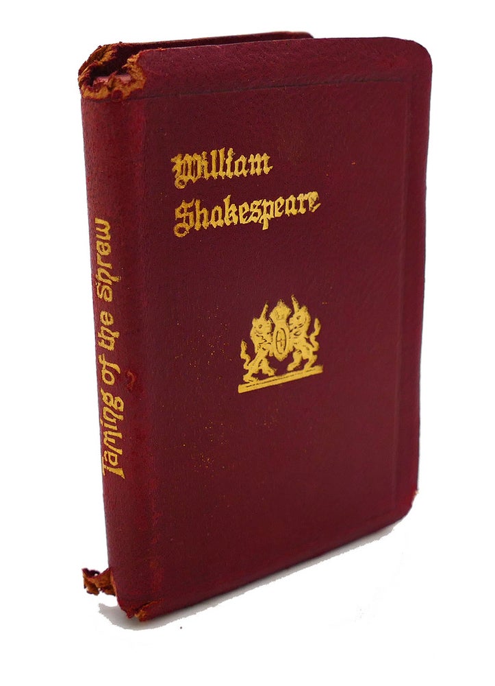 Item #109120 TAMING OF THE SHREW. William Shakespeare.