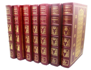 THE PLAYS AND SONNETS OF WILLIAM SHAKESPEARE, VOL. I - VII Franklin Library Great Books of the. William Shakespeare.
