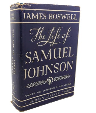 Item #110302 THE LIFE OF SAMUEL JOHNSON. James Boswell