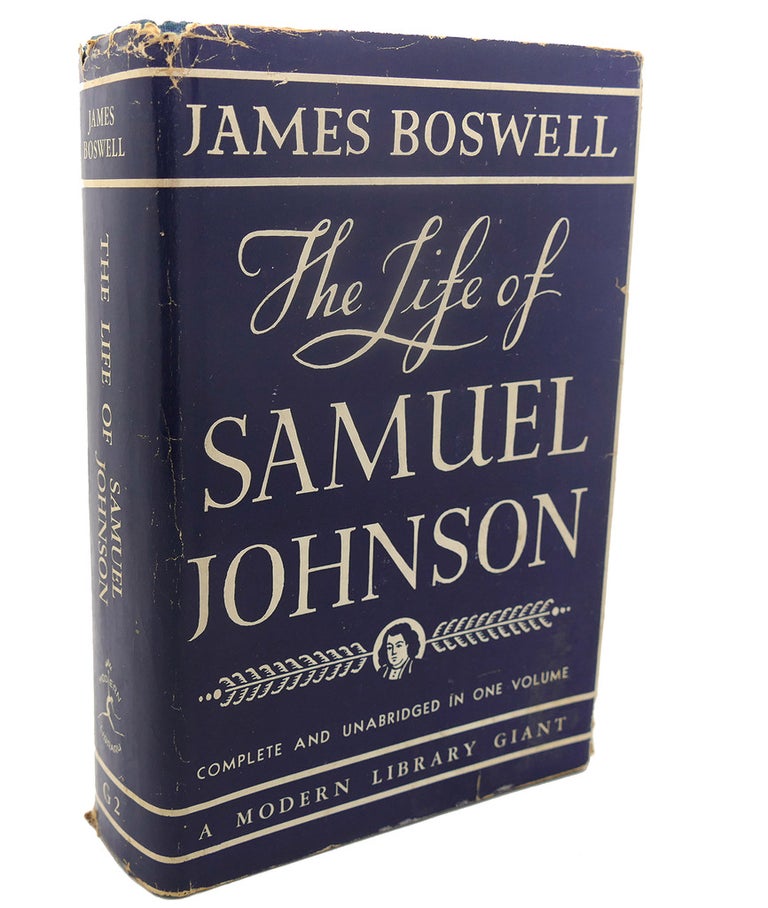 Item #110302 THE LIFE OF SAMUEL JOHNSON. James Boswell.