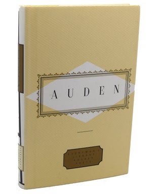 Item #111738 AUDEN POEMS. W. H. Auden, Edward Mendelson