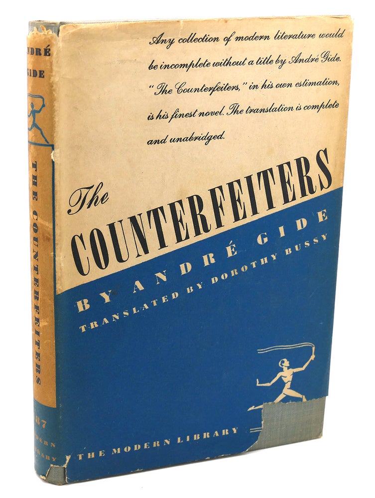 Item #111981 THE COUNTERFEITERS. Andre Gide.