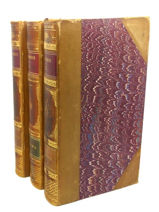 THE LIFE AND VOYAGES OF CHRISTOPHER COLUMBUS TO WHICH ARE ADDED THOSE OF HIS COMPANIONS VOL. I - III. Washington Irving.