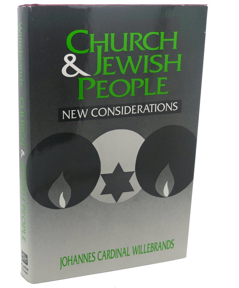 Item #112095 CHURCH & JEWISH PEOPLE New Considerations. Johannes Cardinal Willebrands.
