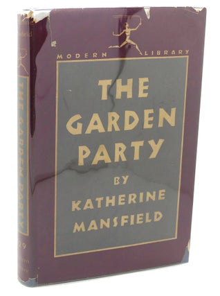 Item #112303 THE GARDEN PARTY. Katherine Mansfield
