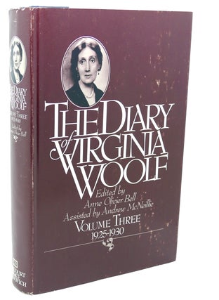 Item #112653 THE DIARY OF VIRGINIA WOOLF, VOL. 3 : 1925-30. Virginia Woolf, Anne Olivier Bell,...