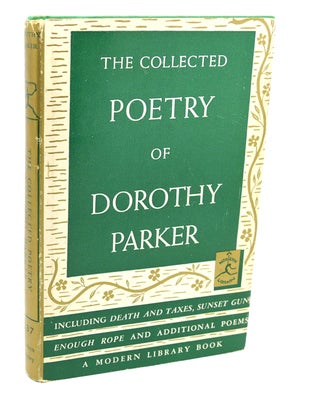 Item #112662 THE COLLECTED POETRY OF DOROTHY PARKER. Dorothy Parker