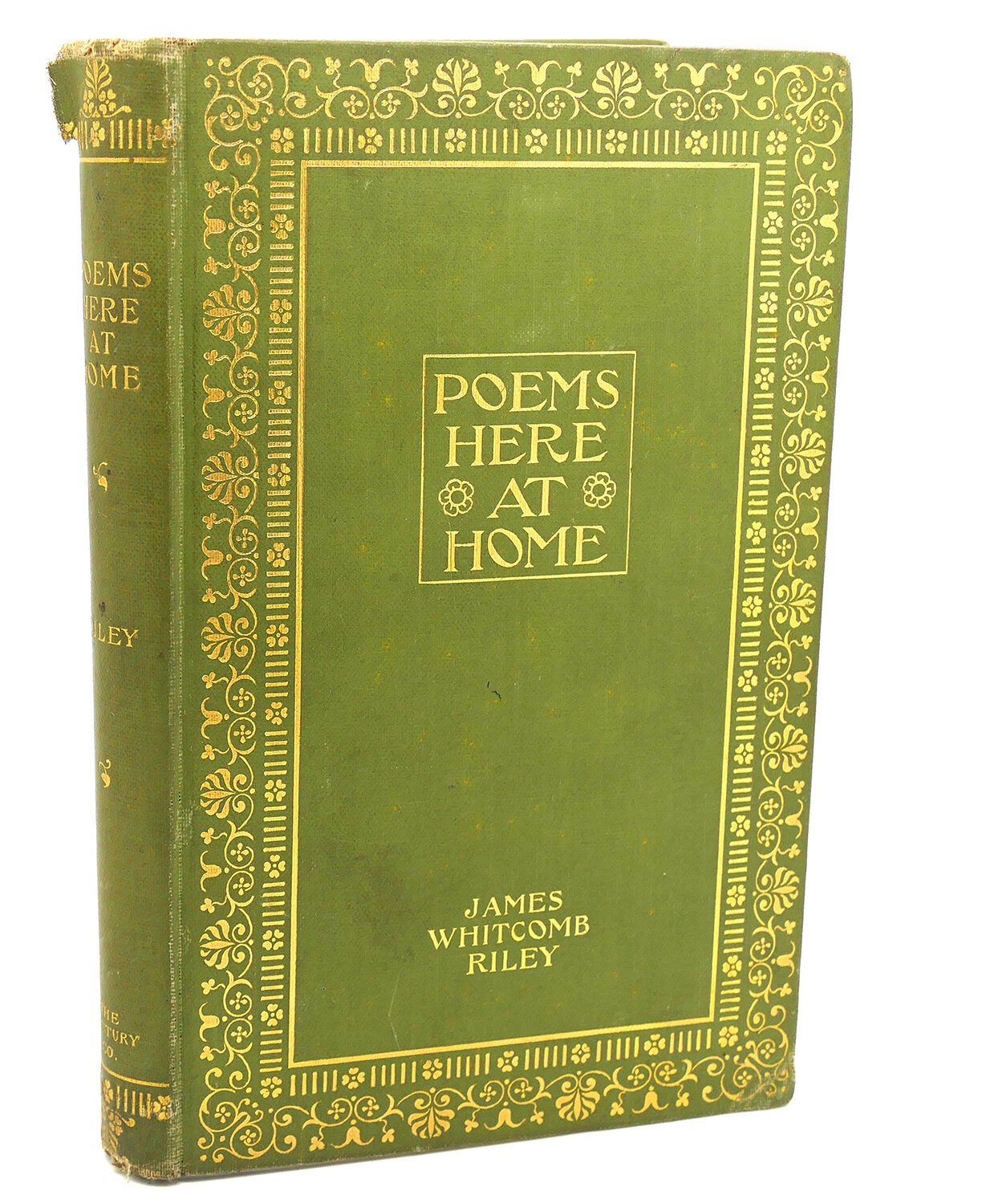 POEMS HERE AT HOME | James Whitcomb Riley | First Edition; First Printing