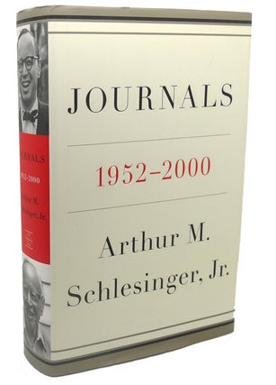 Item #113055 JOURNALS : 1952-2000. Arthur M. Schlesinger Jr