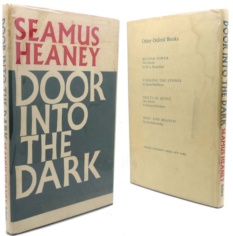 Item #113276 DOOR INTO THE DARK. Seamus Heaney.