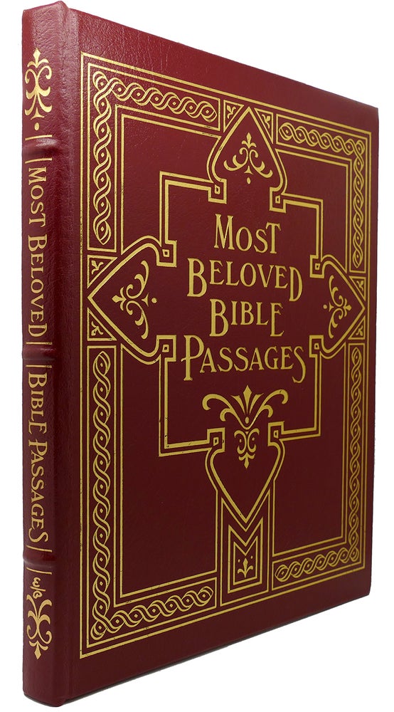 Item #113883 MOST BELOVED BIBLE PASSAGES Easton Press. Bible.