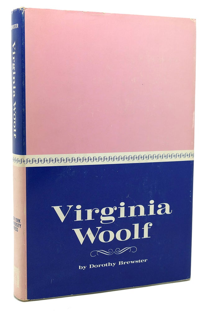 Item #114450 VIRGINIA WOOLF. Dorothy Brewster Virginia Woolf.