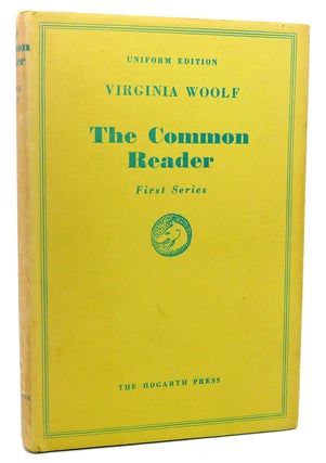 Item #114477 THE COMMON READER FIRST SERIES. Virginia Woolf