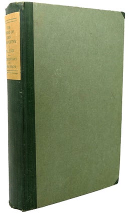 Item #114518 A COMMENTARY AND OTHER ESSAYS The Works of John Galsworthy. Manaton Edition Volume...