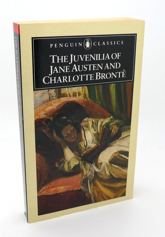 Item #115134 THE JUVENILIA OF JANE AUSTEN AND CHARLOTTE BRONTE. Jane Austen, Charlotte Bronte, Frances Beer.