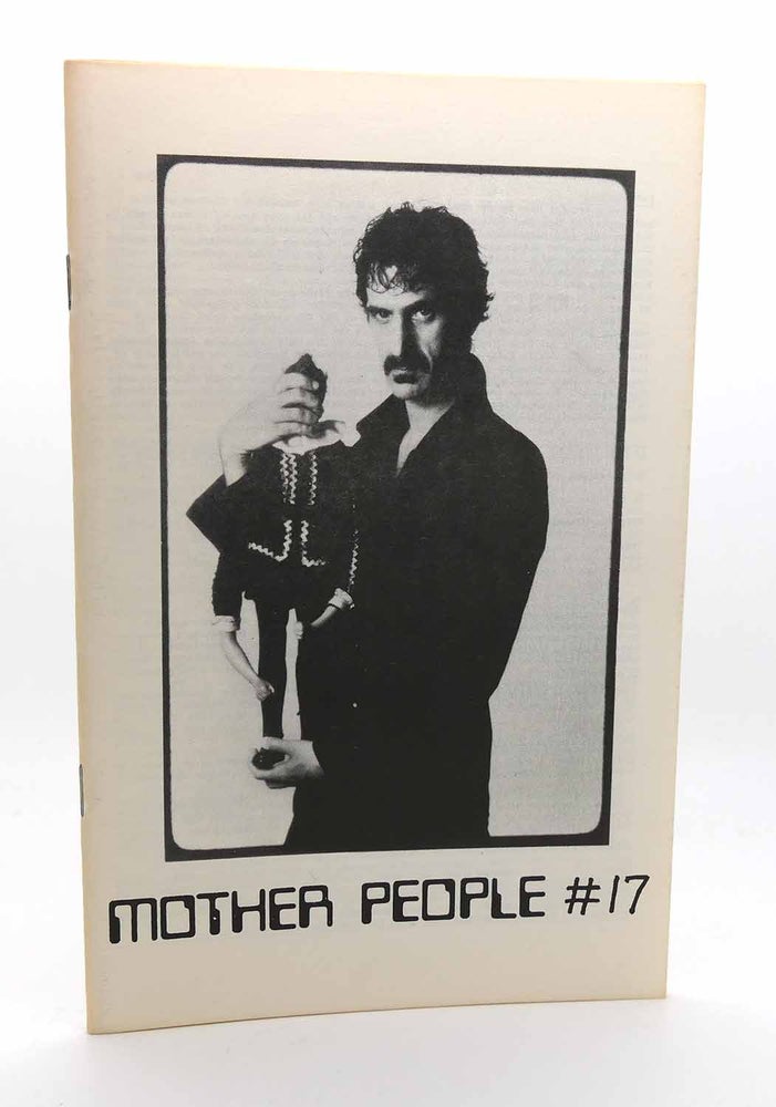 Item #116270 MOTHER PEOPLE #17 Frank Zappa Fanzine. Frank Zappa.