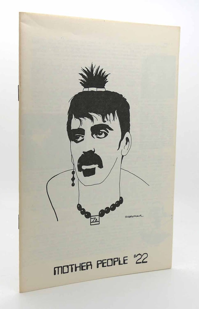 Item #116272 MOTHER PEOPLE #22 Frank Zappa Fanzine. Frank Zappa.