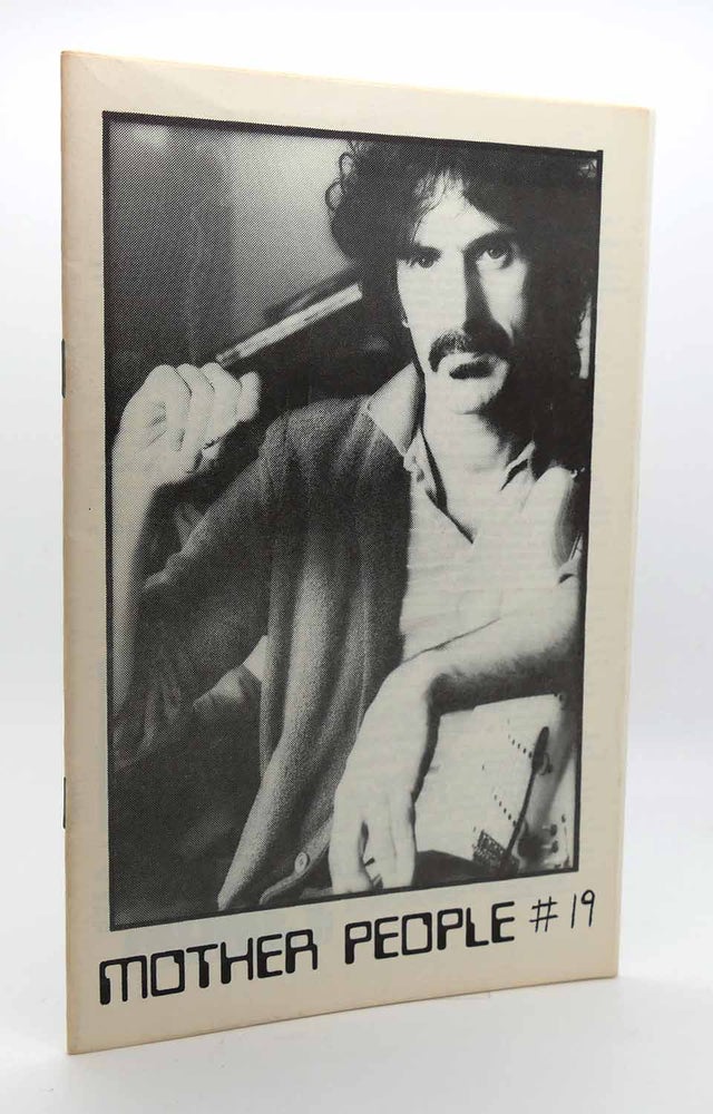 Item #116279 MOTHER PEOPLE #19 Frank Zappa Fanzine. Frank Zappa.