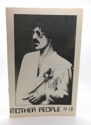 Item #116280 MOTHER PEOPLE #18 Frank Zappa Fanzine. Frank Zappa