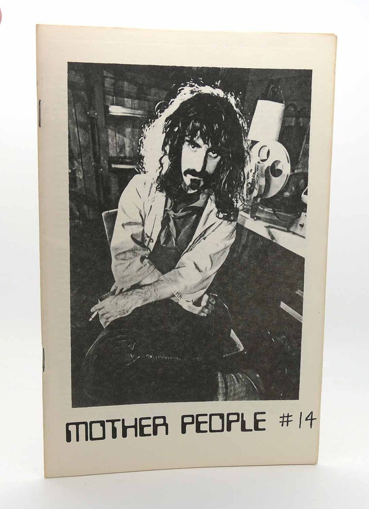 Item #116283 MOTHER PEOPLE #14 Frank Zappa Fanzine. Frank Zappa.