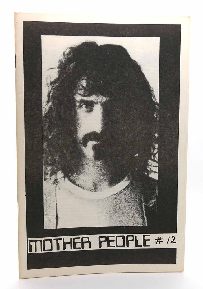 Item #116285 MOTHER PEOPLE #12 Frank Zappa Fanzine. Frank Zappa.