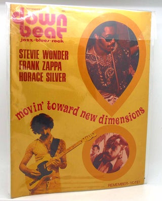 Item #116347 DOWN BEAT MAGAZINE Jazz Blues Rock September, 13 1973. Frank Zappa Stevie Wonder...
