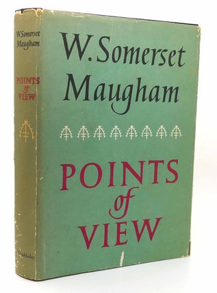 Item #116579 POINTS OF VIEW. W. Somerset Maugham