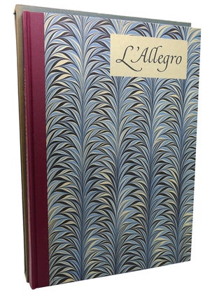 Item #116849 L'ALLEGRO AND IL PENSEROSO. John Milton