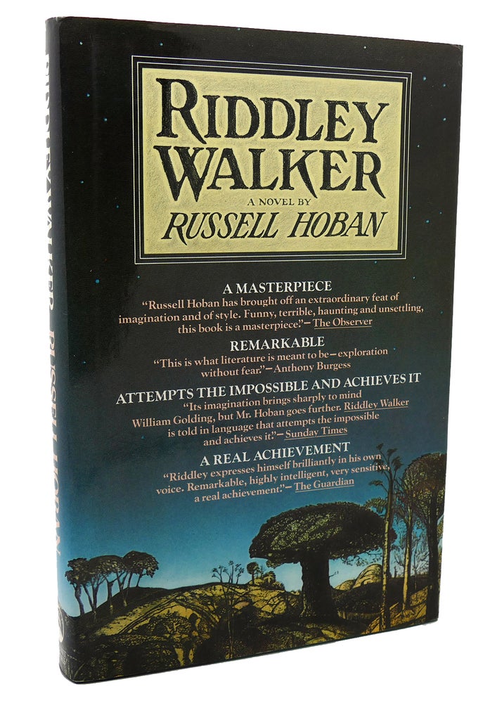 Item #116932 RIDDLEY WALKER. Russell Hoban.
