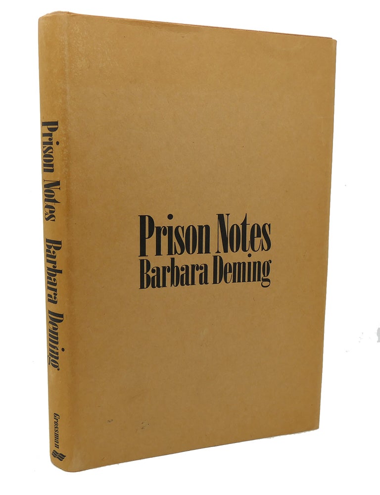 Item #116963 PRISON NOTES. Barbara Deming.