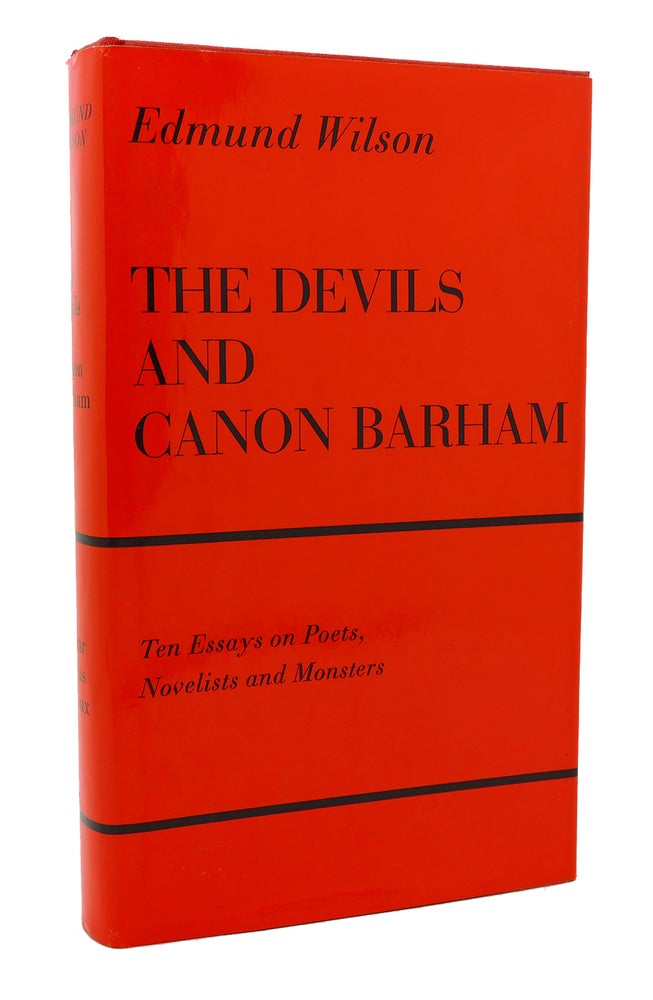Item #116986 THE DEVILS AND CANON BARHAM. Edmund Wilson.