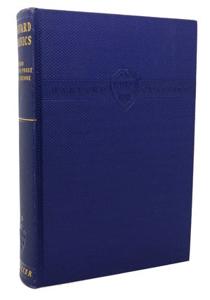 Item #117354 BACON, MILTON'S PROSE, THOS. BROWNE The Harvard Classics No 3. Charles W. Francis...