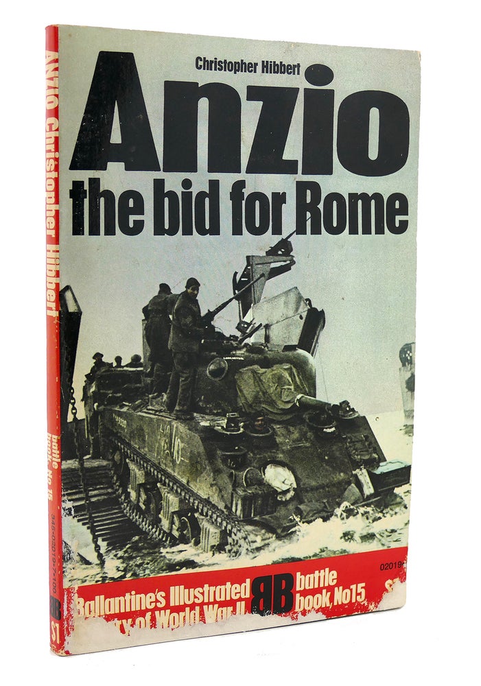 Item #117729 ANZIO THE BID FOR ROME Ballantine's Illustrated History of World War II Battle Book #15. Christopher Hibbert.