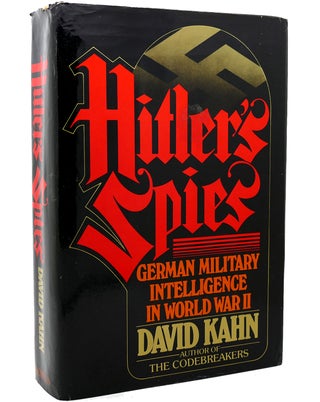 Item #117738 HITLER'S SPIES German Military Intelligence in World War II. David Kahn