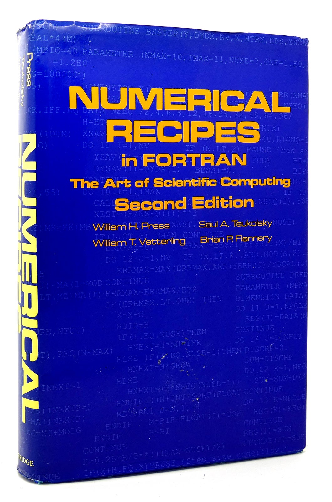 NUMERICAL RECIPES IN FORTRAN 77 The Art of Scientific Computing by William  Press, Saul Teukolsky William Vetterling Brian Flannery on Rare Book Cellar