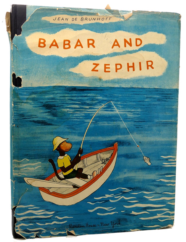 Item #117881 BABAR AND THE ZEPHIR. Jean De Brunhoff.