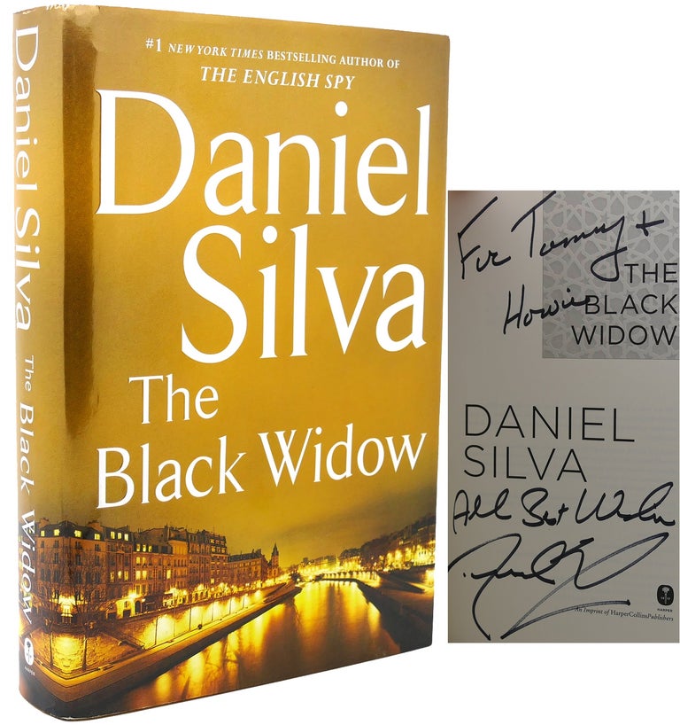 Item #117895 THE BLACK WIDOW Signed 1st. Daniel Silva.