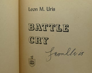 BATTLE CRY Signed 1st