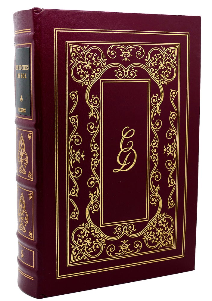 Item #118144 SKETCHES BY BOZ Easton Press. Charles Dickens.