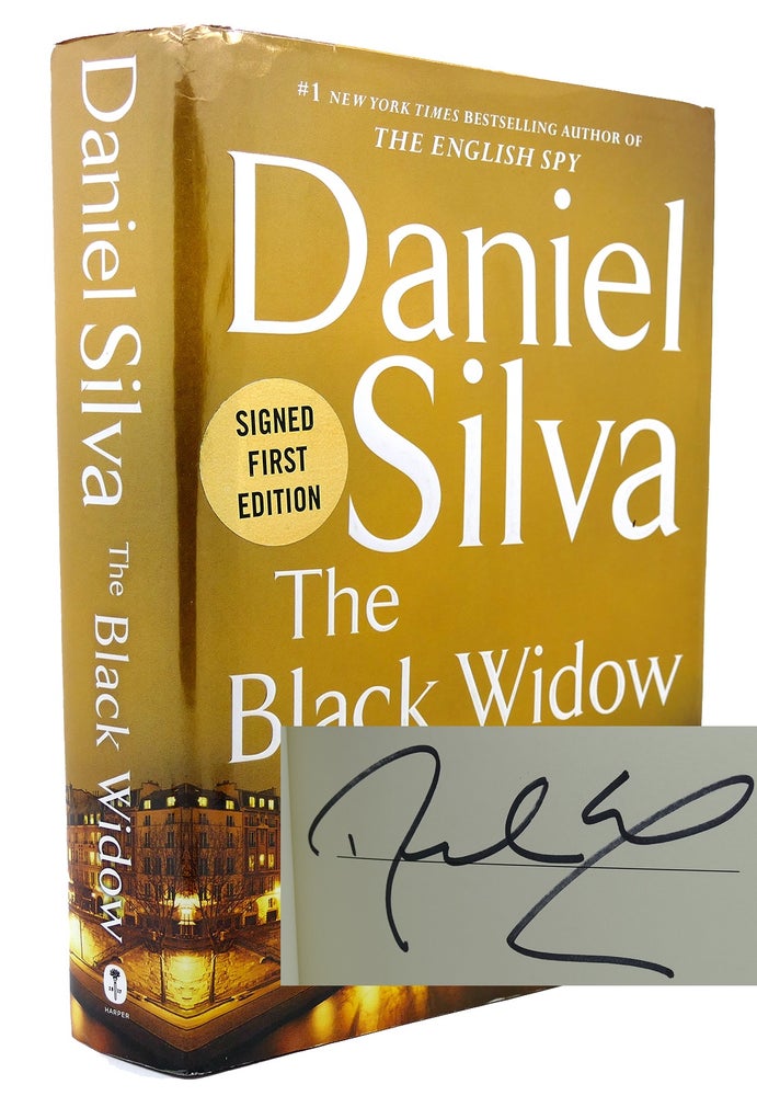 Item #118179 THE BLACK WIDOW Signed 1st. Daniel Silva.