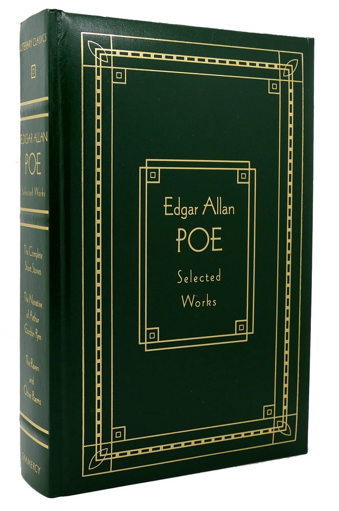 Item #118254 EDGAR ALLAN POE Selected Works, Deluxe Edition. Edgar Allan Poe.