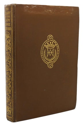 Item #118268 THE DIARY OF THE LADY ANNE CLIFFORD With an Introductory Note by V. Sackville-West....