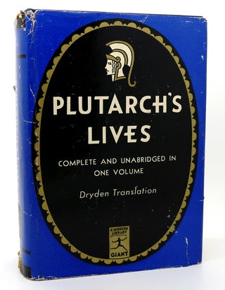 Item #118563 PLUTARCH'S LIVES The Lives of the Noble Grecians and Romans. Plutarch John Dryden